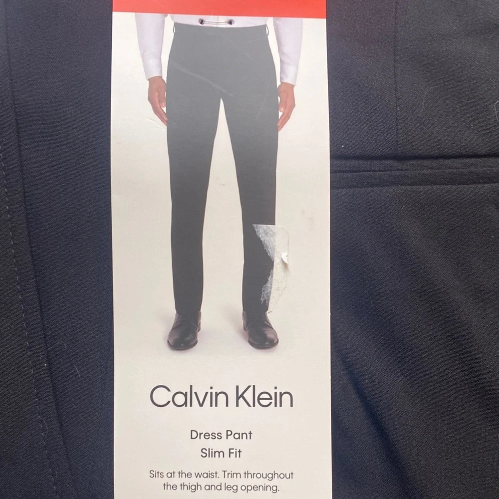 Calvin Klein Classic Black Trousers‎